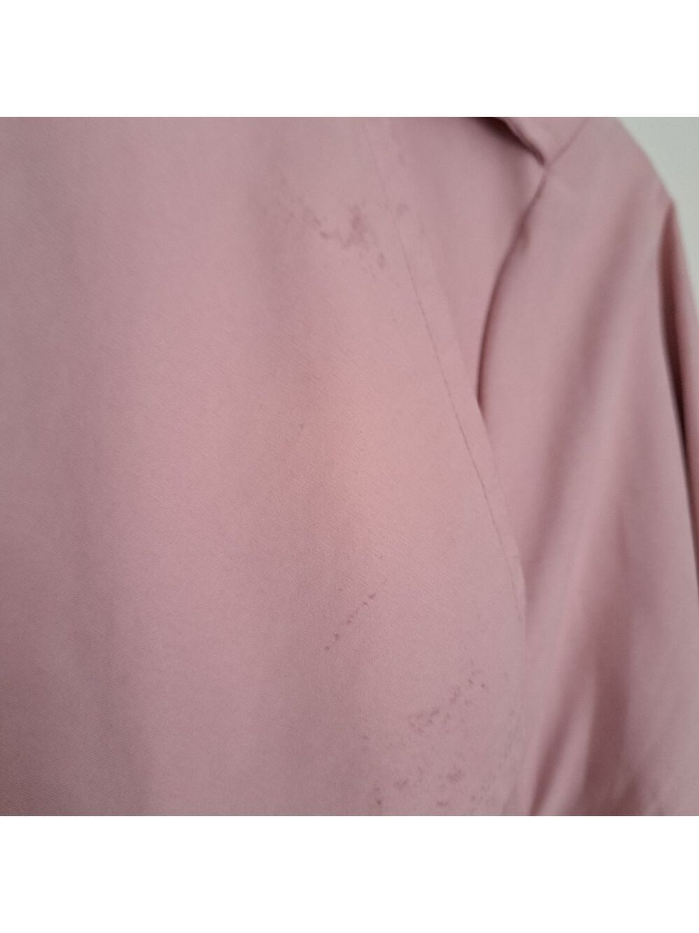 VERO MODE V-MELINES 3/4 TRENCH coat lightweight dusty pink belted coat pockets L - Picture 6 of 10